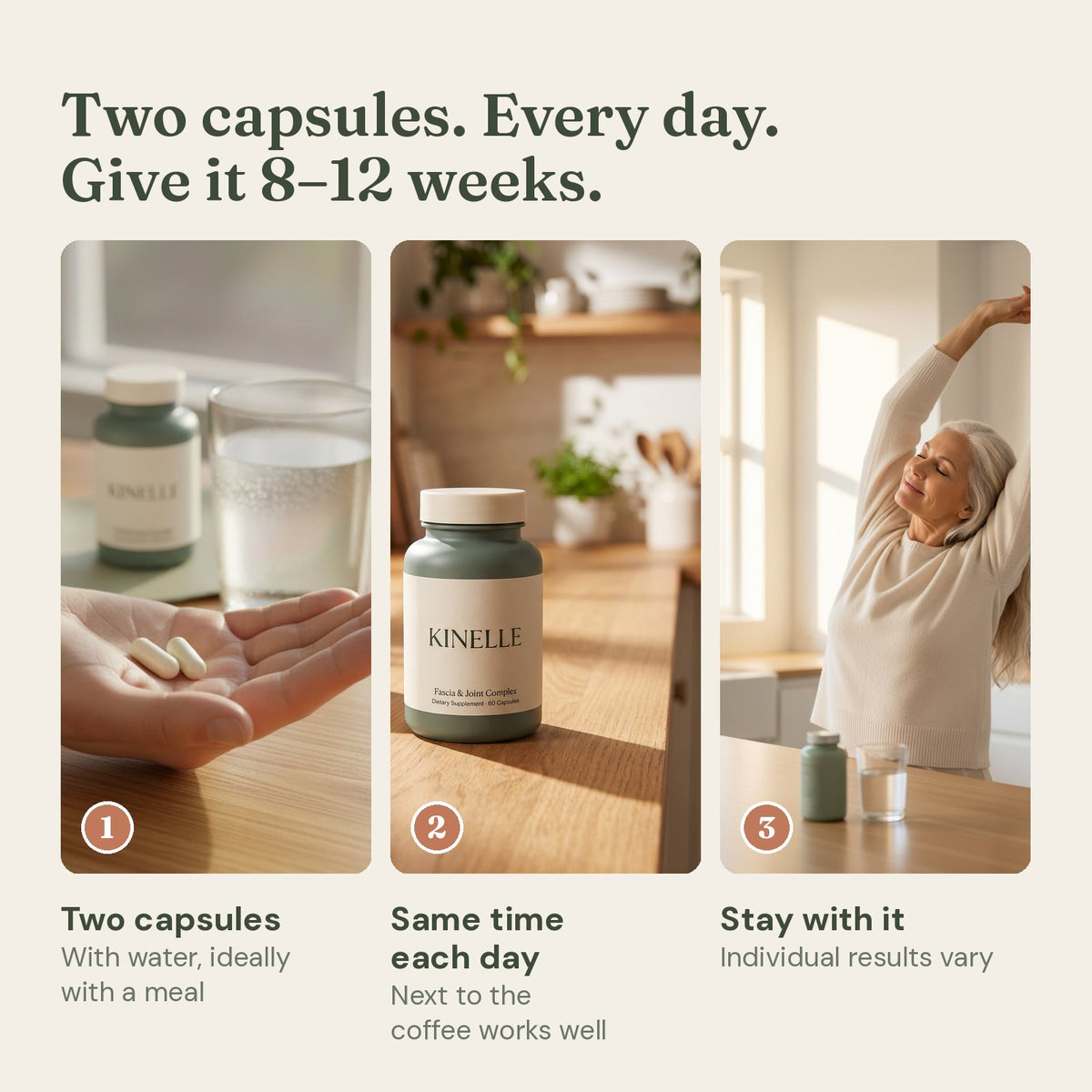 Two capsules every day